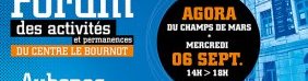 Forum des associations du Centre Le Bournot à l'Agora !